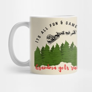 Grandma Got Run Over Mug